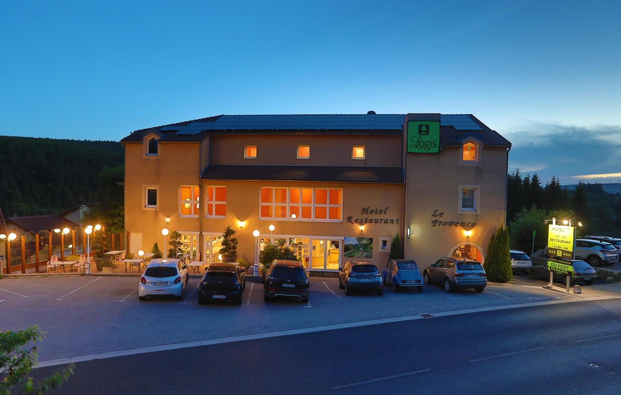 Logis Hotel Spa Restaurant Le Provence Lanarce Exterior foto