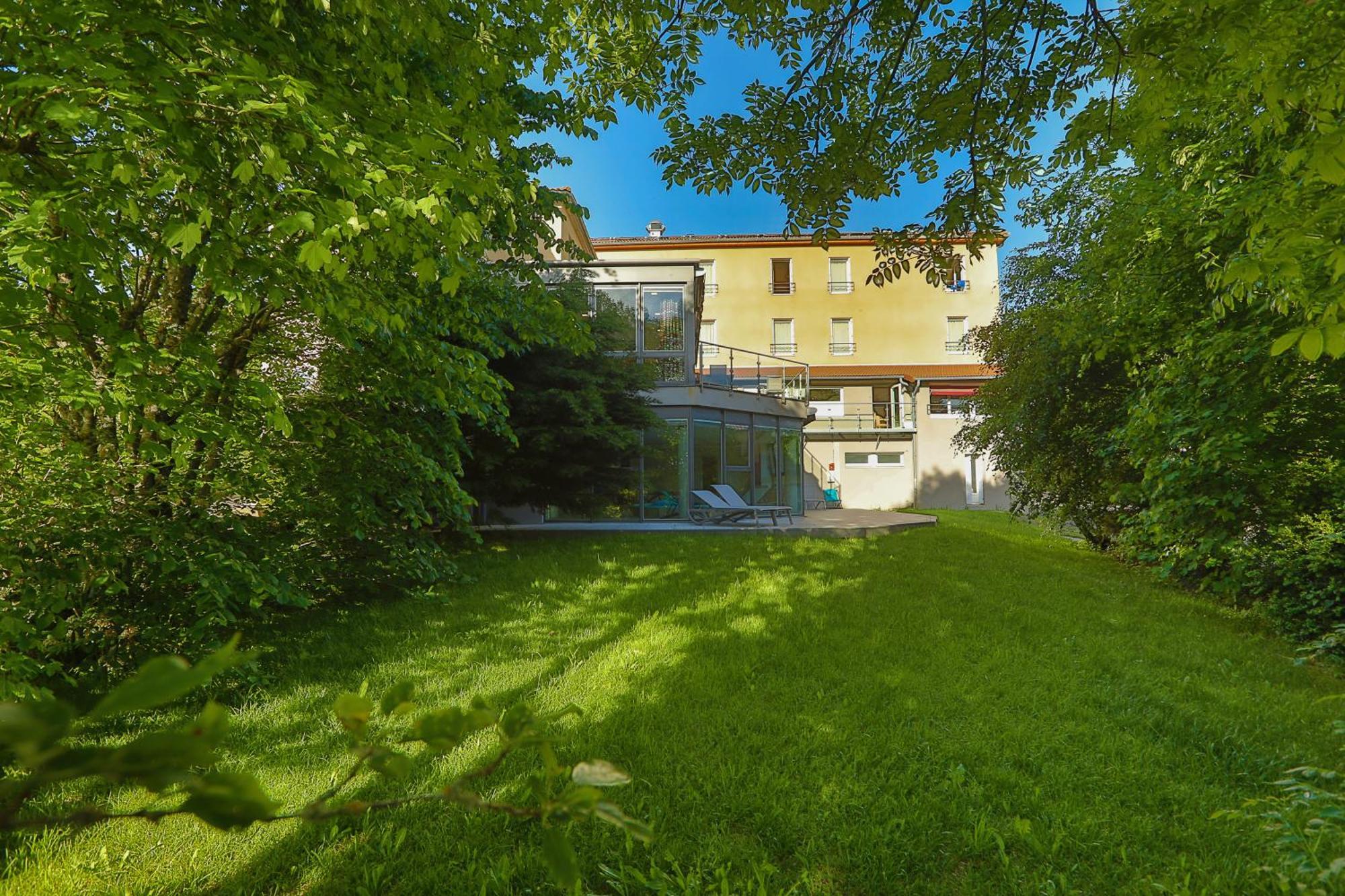 Logis Hotel Spa Restaurant Le Provence Lanarce Exterior foto
