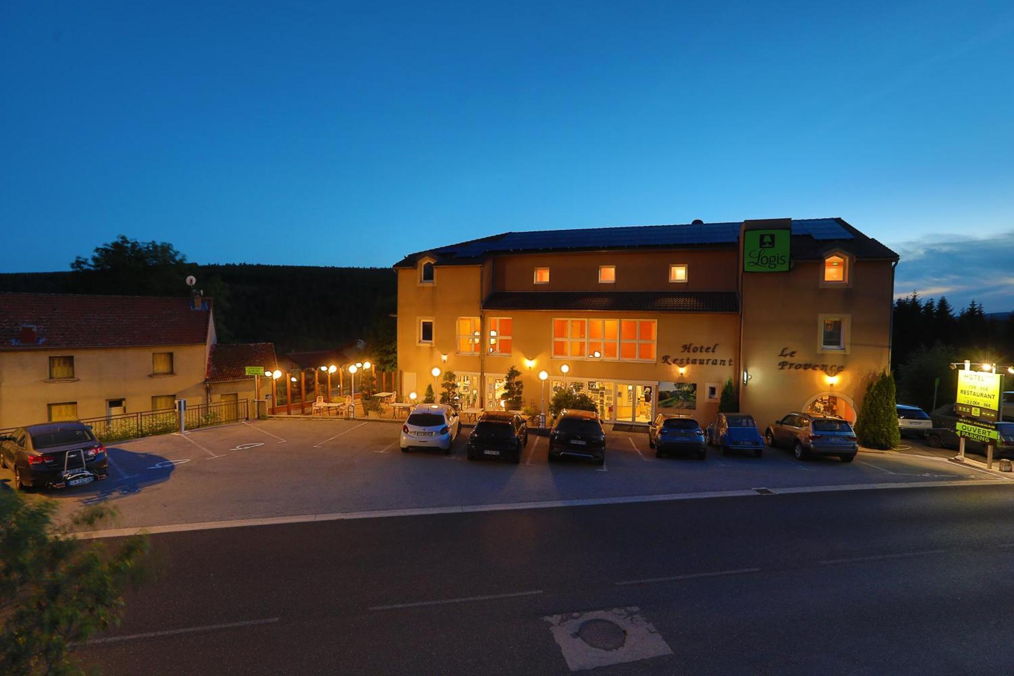 Logis Hotel Spa Restaurant Le Provence Lanarce Exterior foto